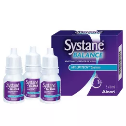 SYSTANE BALANCE Gözler için kayganlaştırıcı damla, 3X10 ml