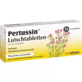 PERTUSSIN Pastiller, 10 adet