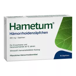 HAMETUM Hemoroid fitilleri, 10 adet