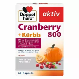 DOPPELHERZ Cranberry+Pumpkin kapsülleri, 60 adet