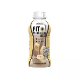 FIT+FEELGOOD Diyet Shake Hazır Kullanıma Hazır Çikolata-Muz, 312 ml