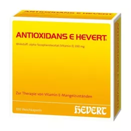 ANTIOXIDANS E Hevert yumuşak kapsül, 100 adet