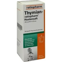 THYMIAN-RATIOPHARM Öksürük şurubu, 100 ml