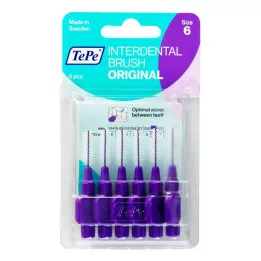 TEPE Diş arası fırçası Orijinal 1.1mm ISO 6 mor, 6 adet