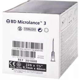 BD MICROLANCE Özel kanül 22 G 1 1/2, 100 adet