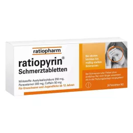 RATIOPYRIN Ağrı kesiciler, 20 adet