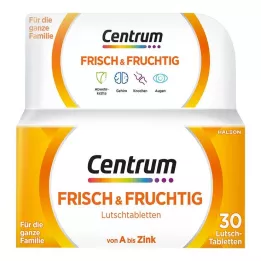 CENTRUM taze & meyveli pastiller, 30 adet