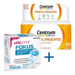 CENTRUM taze & meyveli pastiller, 60 adet