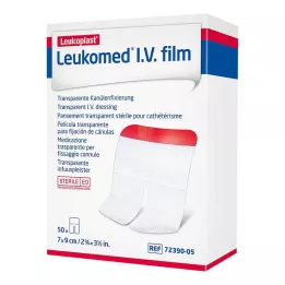 LEUKOMED IV film 7x9 cm alçı, 50 adet