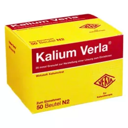 KALIUM VERLA Granül torbası, 50 adet