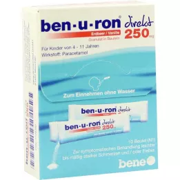 BEN-U-RON doğrudan 250 mg granül çilek/vanilya, 10 adet