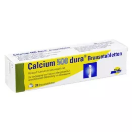 CALCIUM 500 dura efervesan tablet, 20 adet
