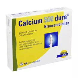 CALCIUM 500 dura efervesan tablet, 100 adet