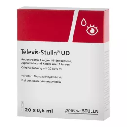 TELEVIS Stulln UD Göz damlası, 20X0,6 ml