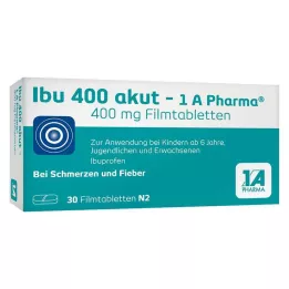 IBU 400 akut-1A Pharma film kaplı tablet, 30 adet