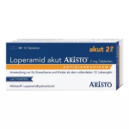 LOPERAMID akut Aristo 2 mg tablet, 10 adet