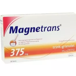 MAGNETRANS 375 mg granül, 20 adet içecek