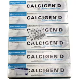 CALCIGEN D 600 mg/400 I.E. efervesan tablet, 120 adet