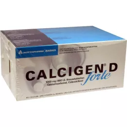 CALCIGEN D forte 1000 mg/880 I.E. efervesan tablet, 120 adet