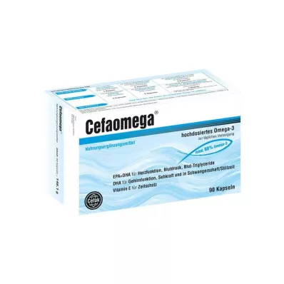 CEFAOMEGA kapsül, 90 adet CEFAOMEGA kapsül, 90 adet