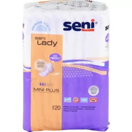 SENI Bayan idrar kaçırma pedi mini plus, 20 adet