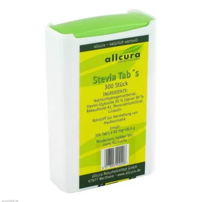 Stevia Tabs tabletleri, 300 adet Stevia Tabs tabletleri, 300 adet