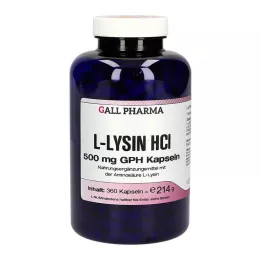 L-LYSIN 500 mg GPH kapsül, 360 adet