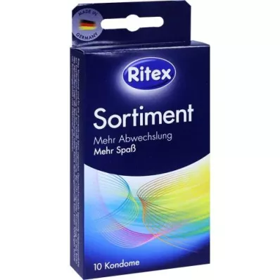 RITEX Prezervatif çeşitleri, 10 adet RITEX Prezervatif çeşitleri, 10 adet