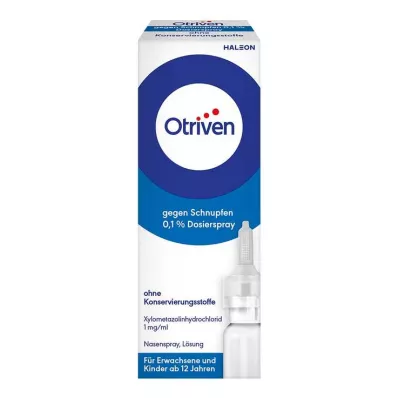 OTRIVEN Koruyucu içermeyen %0,1 dozaj spreyi, 10 ml OTRIVEN Koruyucu içermeyen %0,1 dozaj spreyi, 10 ml