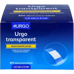 URGO TRANSPARENT Enjeksiyon alçısı 1,2x4 cm, 850 adet