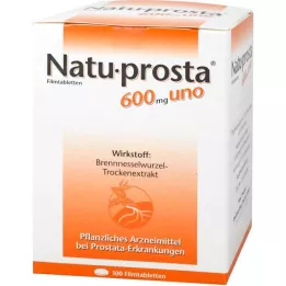 NATUPROSTA 600 mg uno film kaplı tabletler, 100 adet