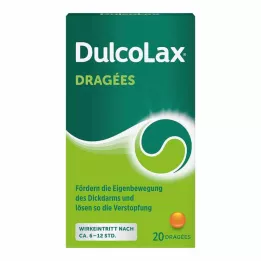 DULCOLAX Drajeler gastro-rezistans tabletler, 20 adet