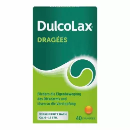 DULCOLAX Drajeler gastro-rezistans tabletler, 40 adet