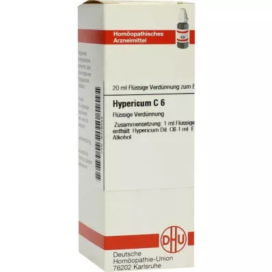 HYPERICUM C 6 Seyreltme, 20 ml