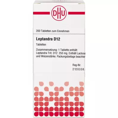LEPTANDRA D 12 tablet, 200 adet LEPTANDRA D 12 tablet, 200 adet