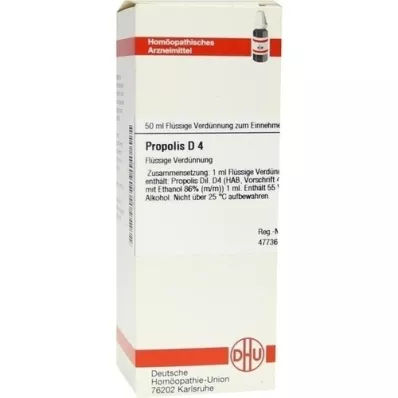 PROPOLIS D 4 seyreltme, 50 ml PROPOLIS D 4 seyreltme, 50 ml