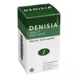 DENISIA 1 soğuk tablet, 80 adet