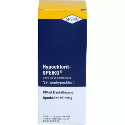 HYPOCHLORIT Speiko çözeltisi, 100 ml