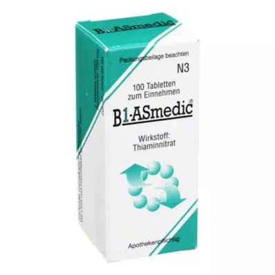 B1 ASMEDIC tabletler, 100 adet B1 ASMEDIC tabletler, 100 adet