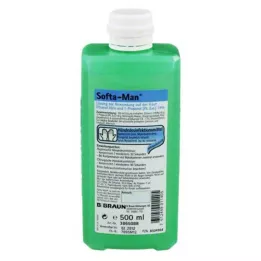 SOFTA MAN El dezenfektanı dağıtıcı şişesi, 500 ml
