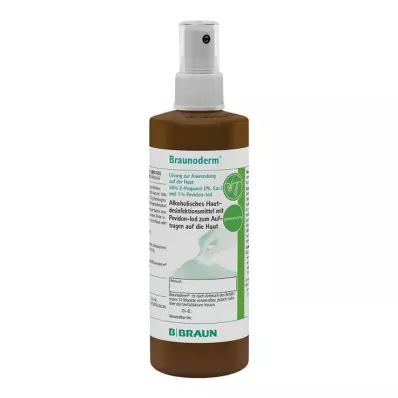 BRAUNODERM Sprey şişesi solüsyonu, 250 ml BRAUNODERM Sprey şişesi solüsyonu, 250 ml