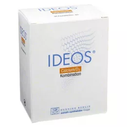 IDEOS 500 mg/400 IU çiğneme tabletleri, 90 adet