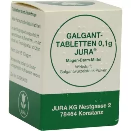 GALGANTTABLETTEN 0,1 gr Jura, 100 adet