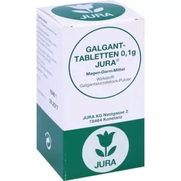 GALGANTTABLETTEN 0,1 gr Jura, 600 adet
