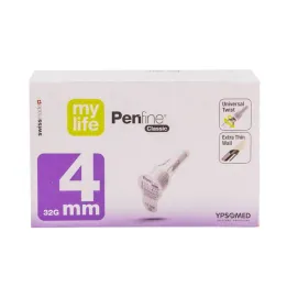 Mylife Penfine Classic kanüller 4 mm, 100 adet
