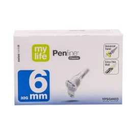 Mylife Penfine Classic kanüller 6 mm, 100 adet