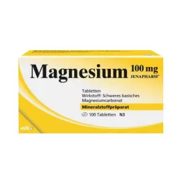 MAGNESIUM 100 mg Jenapharm tabletler, 50 adet