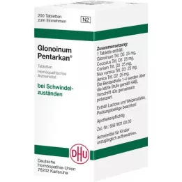 GLONOINUM PENTARKAN Tabletler, 200 adet