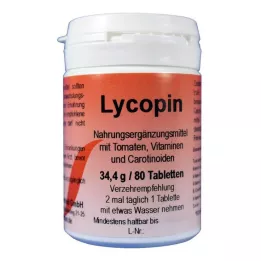 LYCOPIN TABLETLER, 80 adet