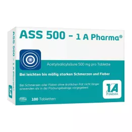 ASS 500-1A Pharma Tabletler, 100 adet